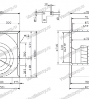 Вентилятор ZIEHL-ABEGG RD56A-4DW.7T.1L (126235) Вентилятор ZIEHL-ABEGG RD56A-4DW.7T.1L (126235)