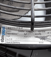 Вентилятор EBMPAPST W4E315-CP18-41 Вентилятор EBMPAPST W4E315-CP18-41