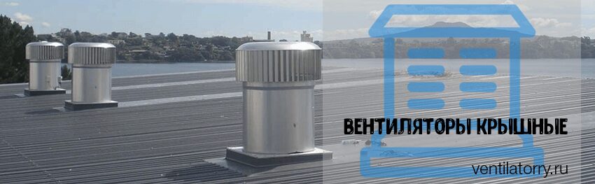 вентиляторы крышные