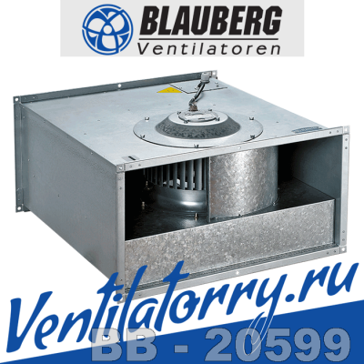 Box-F 60x30 4E - Blauberg, Вентиляторы для прямоугольных каналов, Box-F