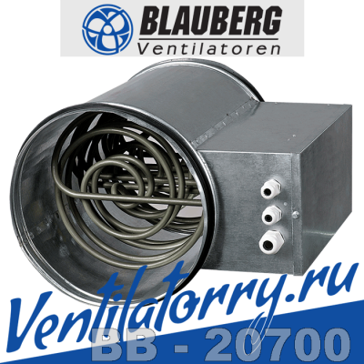 EKH 250-6 - Blauberg, Нагреватели, EKH EKH 250-6 - Blauberg, Нагреватели, EKH