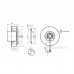 Вентилятор центробежный HW3DC280/092/I-080 Boyoung Вентилятор центробежный HW3DC280/092/I-080 Boyoung