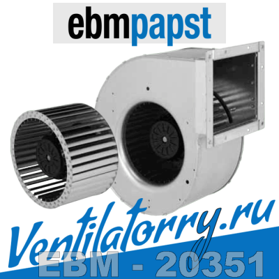 R4D 225-AK10-06, Вентиляторы центробежные ebmpapst, эбм папст EBM, (R4D225AK1006)