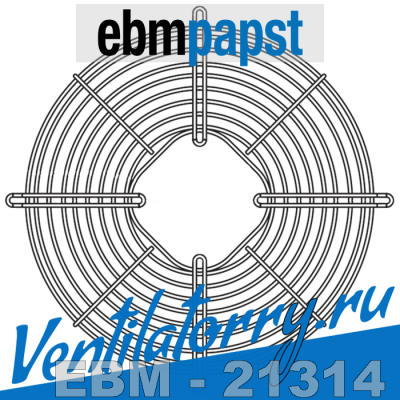 66310-2-4039 - Guard grille, For Q-motors and ESM, Аксессуары ebmpapst, эбм папст EBM 66310-2-4039 - Guard grille, For Q-motors and ESM, Аксессуары ebmpapst, эбм папст EBM