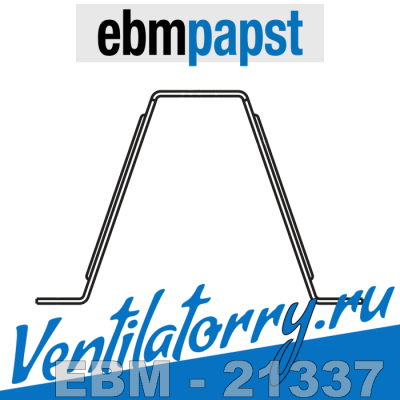 51014-2-4053 - Mounting bracket, For Q-motors, Аксессуары ebmpapst, эбм папст EBM 51014-2-4053 - Mounting bracket, For Q-motors, Аксессуары ebmpapst, эбм папст EBM