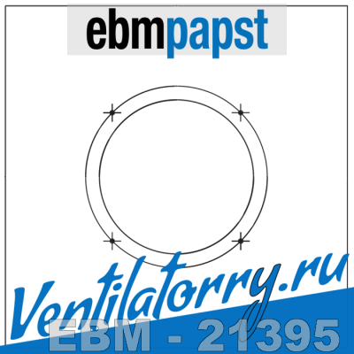 35222-2-4037 - Wall rings, For S series, Аксессуары ebmpapst, эбм папст EBM 35222-2-4037 - Wall rings, For S series, Аксессуары ebmpapst, эбм папст EBM
