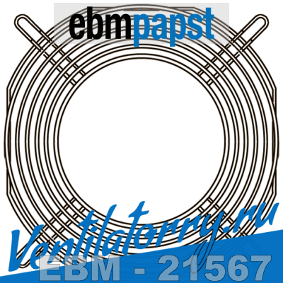 Fan size 119 X 119 (LZ30-9) - Compact fans AC, DC, EC 2016, Finger guards, Аксессуары ebmpapst, эбм папст EBM Fan size 119 X 119 (LZ30-9) - Compact fans AC, DC, EC 2016, Finger guards, Аксессуары ebmpapst, эбм папст EBM