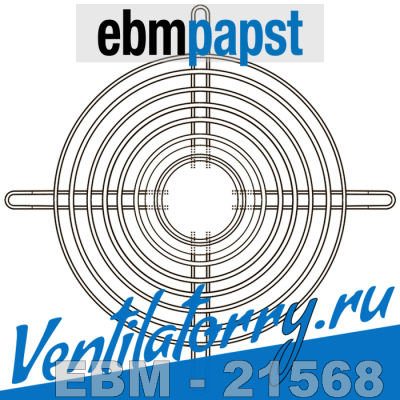 Fan size 119 x 119 (LZ30) - Compact fans AC, DC, EC 2016, Finger guards, Аксессуары ebmpapst, эбм папст EBM Fan size 119 x 119 (LZ30) - Compact fans AC, DC, EC 2016, Finger guards, Аксессуары ebmpapst, эбм папст EBM