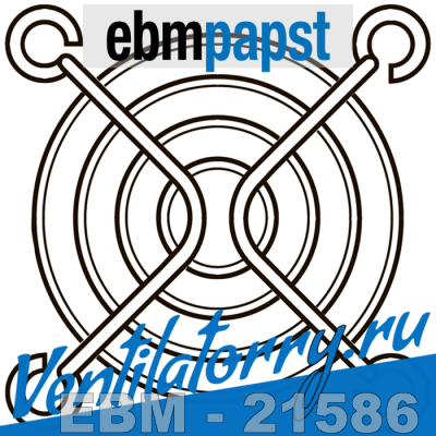 Fan size 50 x 50 (LZ31) - Compact fans AC, DC, EC 2016, Finger guards, Аксессуары ebmpapst, эбм папст EBM Fan size 50 x 50 (LZ31) - Compact fans AC, DC, EC 2016, Finger guards, Аксессуары ebmpapst, эбм папст EBM