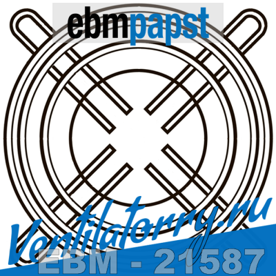 Fan size 60 x 60 (LZ28-1) - Compact fans AC, DC, EC 2016, Finger guards, Аксессуары ebmpapst, эбм папст EBM Fan size 60 x 60 (LZ28-1) - Compact fans AC, DC, EC 2016, Finger guards, Аксессуары ebmpapst, эбм папст EBM