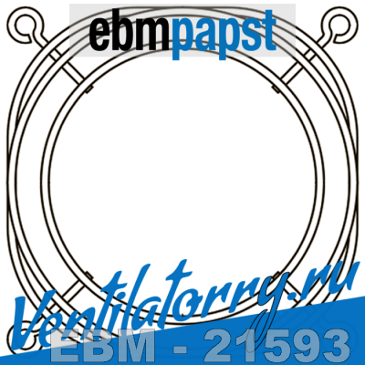 Fan size 80 x 80 (LZ32-7) - Compact fans AC, DC, EC 2016, Finger guards, Аксессуары ebmpapst, эбм папст EBM Fan size 80 x 80 (LZ32-7) - Compact fans AC, DC, EC 2016, Finger guards, Аксессуары ebmpapst, эбм папст EBM