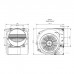 Вентилятор центробежный AC DH133A1-AG5-04 Fans-tech Вентилятор центробежный AC DH133A1-AG5-04 Fans-tech