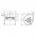 Вентилятор центробежный AC DH146A1-AG5-30 Fans-tech Вентилятор центробежный AC DH146A1-AG5-30 Fans-tech