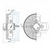 Вентилятор осевой R11R-4030A-4M-5137 (code: 0311-4-0192) Hidria, Sucking Всасывание Вентилятор осевой R11R-4030A-4M-5137 (code: 0311-4-0192) Hidria, Sucking Всасывание