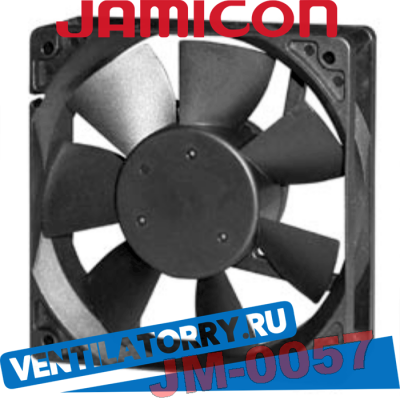 Компактный вентилятор JF1225B2SR00 от производителя Jamicon Ямикон, Кулер