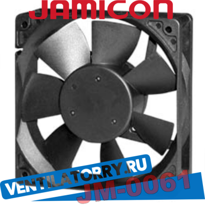 Компактный вентилятор JF1225B4LR00 от производителя Jamicon Ямикон, Кулер