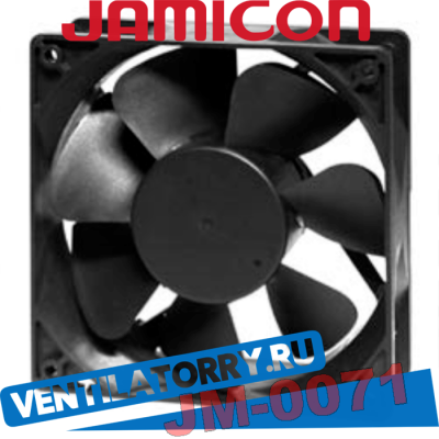 Компактный вентилятор JF1238B1SR13 от производителя Jamicon Ямикон, Кулер
