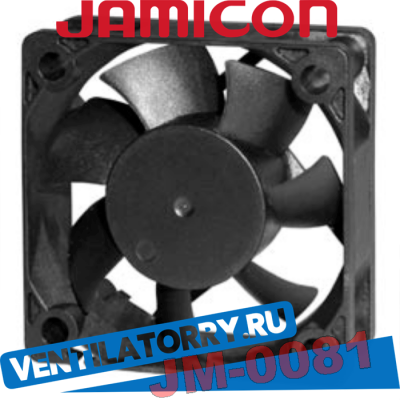 Компактный вентилятор JF0515-2E-01 от производителя Jamicon Ямикон, Кулер