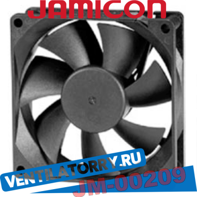 Компактный вентилятор JF0825-2TR02 от производителя Jamicon Ямикон, Кулер
