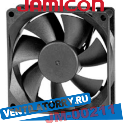 Компактный вентилятор JF0825B4HR02 от производителя Jamicon Ямикон, Кулер