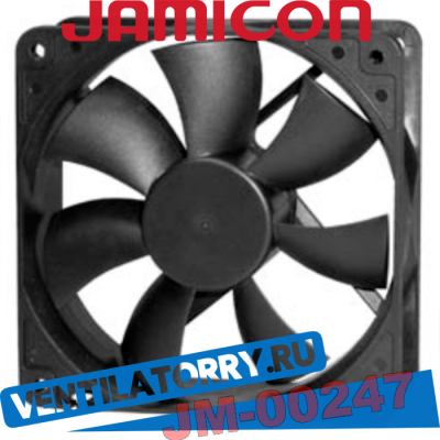 Компактный вентилятор KF1225-2L-01 от производителя Jamicon Ямикон, Кулер
