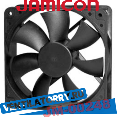 Компактный вентилятор KF1225-2M-01 от производителя Jamicon Ямикон, Кулер