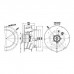 Вентилятор центробежный AC LWBA4E-355-102NS-06 Longwell Вентилятор центробежный AC LWBA4E-355-102NS-06 Longwell