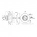 Вентилятор центробежный EC LWBE3G280-102NS-004 Longwell Вентилятор центробежный EC LWBE3G280-102NS-004 Longwell