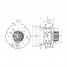 Вентилятор центробежный LWBE3G400-138PT-04 Longwell Вентилятор центробежный LWBE3G400-138PT-04 Longwell