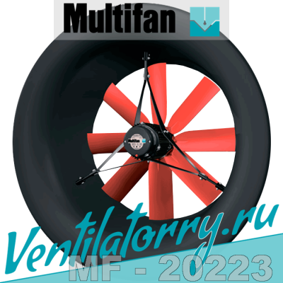 6D82-8PG-43 (H6D8204M10100) Multifan Мультифан - Вентилятор, High pressure fan line