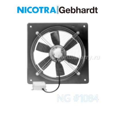 Вентилятор AQA 61-0400-6D Nicotra-Gebhardt, Никотра, осевой Вентилятор AQA 61-0400-6D Nicotra-Gebhardt, Никотра, осевой