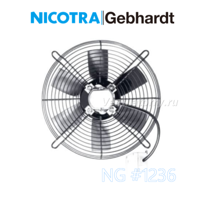 Вентилятор ATA 61-0355-4E Nicotra-Gebhardt, Никотра, осевой Вентилятор ATA 61-0355-4E Nicotra-Gebhardt, Никотра, осевой