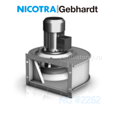 Вентилятор REM 13-0630-4X-23-2G Nicotra-Gebhardt, Никотра, центробежный