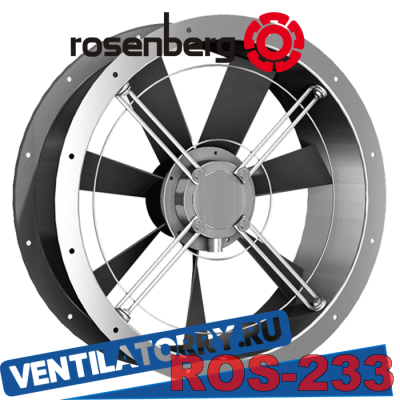 Вентилятор Rosenberg ER 500-6 art. E10-50007, Розенберг