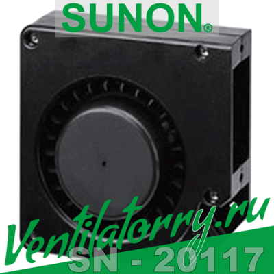 AB2123-HBT (GN) - Вентилятор Sunon, AC Axial Fan & Blower, Blower, 120x120x31 mm