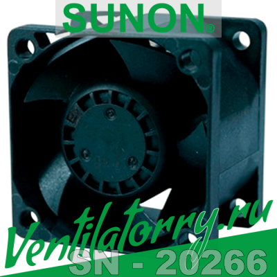 PF40281B4-0000-A99 - Вентилятор Sunon, Application Server, 40x40x28 mm
