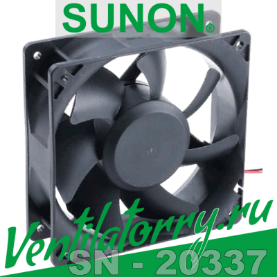 PMD1212PMB2-A (2).GN - Вентилятор Sunon, DC Brushless Fan & Blower, Fan, 120x120x38 mm PMD1212PMB2-A (2).GN - Вентилятор Sunon, DC Brushless Fan & Blower, Fan, 120x120x38 mm