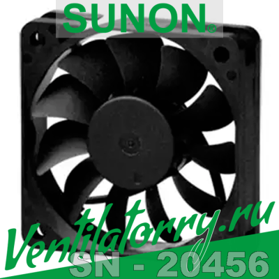 MF60152V2-10000-A99 - Вентилятор Sunon, DC Brushless Fan & Blower, Fan, 60x60x15 mm MF60152V2-10000-A99 - Вентилятор Sunon, DC Brushless Fan & Blower, Fan, 60x60x15 mm