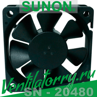 EF60202B3-0000-A99 - Вентилятор Sunon, DC Brushless Fan & Blower, Fan, 60x60x20 mm EF60202B3-0000-A99 - Вентилятор Sunon, DC Brushless Fan & Blower, Fan, 60x60x20 mm