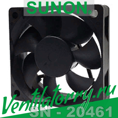 EE60201S3-10000-999 - Вентилятор Sunon, DC Brushless Fan & Blower, Fan, 60x60x20 mm EE60201S3-10000-999 - Вентилятор Sunon, DC Brushless Fan & Blower, Fan, 60x60x20 mm