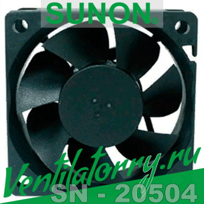 EE60252B1-0000-A99 - Вентилятор Sunon, DC Brushless Fan & Blower, Fan, 60x60x25 mm EE60252B1-0000-A99 - Вентилятор Sunon, DC Brushless Fan & Blower, Fan, 60x60x25 mm