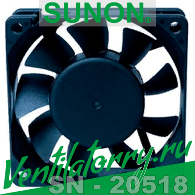 ME70201V2-0000-A99 - Вентилятор Sunon, DC Brushless Fan & Blower, Fan, 70x70x20 mm ME70201V2-0000-A99 - Вентилятор Sunon, DC Brushless Fan & Blower, Fan, 70x70x20 mm