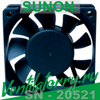 ME70202V2-0000-A99 - Вентилятор Sunon, DC Brushless Fan & Blower, Fan, 70x70x20 mm ME70202V2-0000-A99 - Вентилятор Sunon, DC Brushless Fan & Blower, Fan, 70x70x20 mm