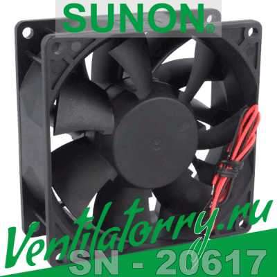 PMD2409PMB2-A (2).GN - Вентилятор Sunon, DC Brushless Fan & Blower, Fan, 92x92x38 mm PMD2409PMB2-A (2).GN - Вентилятор Sunon, DC Brushless Fan & Blower, Fan, 92x92x38 mm
