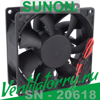 PMD2409PMB3-A (2).GN - Вентилятор Sunon, DC Brushless Fan & Blower, Fan, 92x92x38 mm PMD2409PMB3-A (2).GN - Вентилятор Sunon, DC Brushless Fan & Blower, Fan, 92x92x38 mm