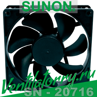 GF92251B6-0000-AC9 - Вентилятор Sunon, IP56.68.GR487, IP56/68, 92x92x25 mm GF92251B6-0000-AC9 - Вентилятор Sunon, IP56.68.GR487, IP56/68, 92x92x25 mm