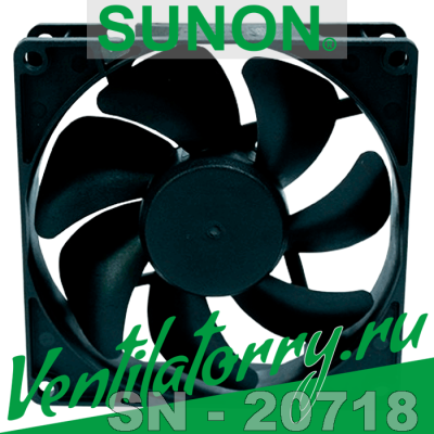 GF92251B7-0000-AC9 - Вентилятор Sunon, IP56.68.GR487, IP56/68, 92x92x25 mm GF92251B7-0000-AC9 - Вентилятор Sunon, IP56.68.GR487, IP56/68, 92x92x25 mm