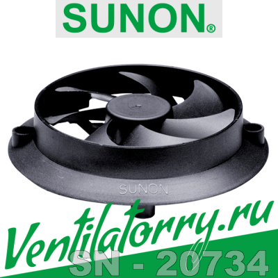 HA60201V3-E000-A99 - Вентилятор Sunon, LED Lighting, Cooling Fan, 84.9x20.4 mm HA60201V3-E000-A99 - Вентилятор Sunon, LED Lighting, Cooling Fan, 84.9x20.4 mm