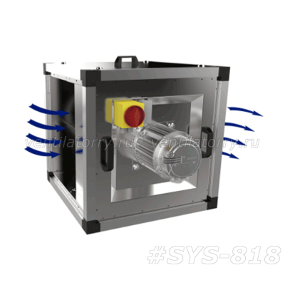 MUB/T-S 062 500EC (76646) - Вентилятор Systemair (Системэйр), Вентиляторы для квадратных воздуховодов/ Серия MUB/T-S EC