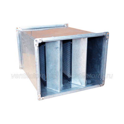 Глушитель шума 800x500 (L1500)- товар из Шумоглушители, Пластинчатые